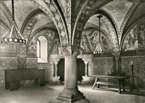 Ansichtskarte Eisenach Die Elisabethkemenate im Palas, DDR Postkarte 1971