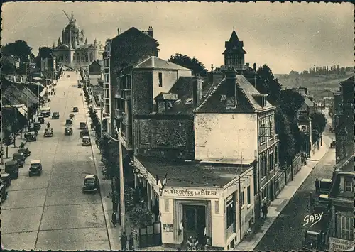 CPA Lisieux Avenue de la Basilique, Maison de La Biere 1940