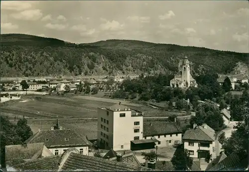 Stiechowitz (Štěchovice u Prahy) ŠTĚCHOVICE Panorama Gesamtansicht 1959