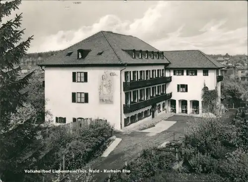 Ansichtskarte Bad Liebenstein Kurhaus Else 1965