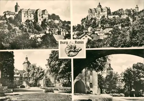 Ansichtskarte Ranis Burg Ranis MB 1975