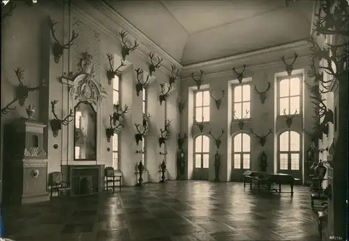 Ansichtskarte Moritzburg Kgl. Jagdschloss - Speisesaal 1959