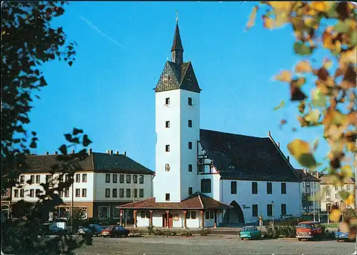 Ansichtskarte Fürstenwalde/Spree Rathaus 1988