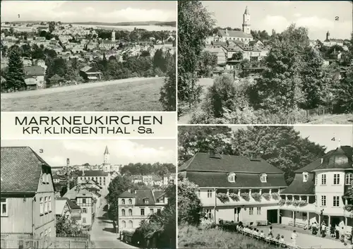 Markneukirchen DDR Mehrbild-AK ua. Musik-Instrumenten-Museum uvm. 1979/1978