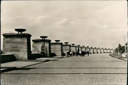 Weimar Konzentrationslager Buchenwald Gedenkstätte Straße d. Nationen 1971