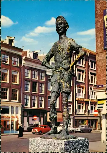 Amsterdam Amsterdam Straßen Partie mit dem Amsterdamsche Jochie 1965