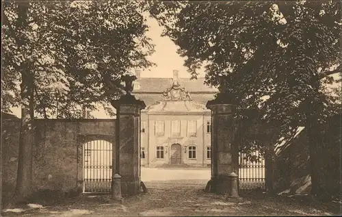 Ansichtskarte Dahlen Schloss - Portal 1926
