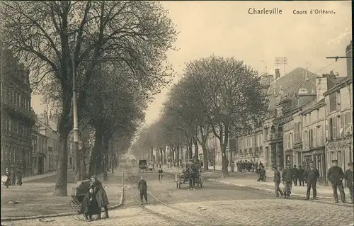 Charleville-Mézières Charleville-Mézières Cours d Orleans gel. Feldpost 1917