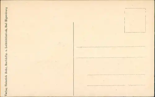 Ansichtskarte Elgersburg Schloss Elgersburg vom Bahnhof 1922