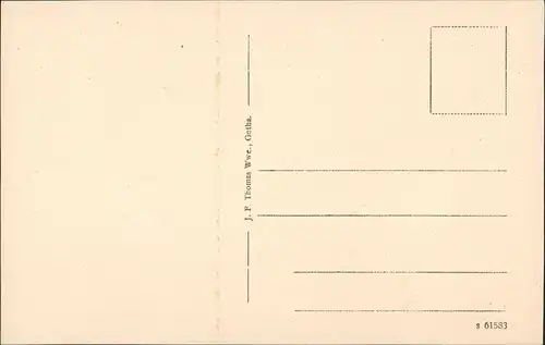 Ansichtskarte Gotha Schloß Friedenstein Gesamtansicht Schlossgebäude 1910