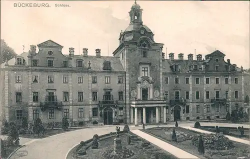 Bückeburg Fürstliches Schloss Gebäude-Ansicht, Castle Postcard 1906