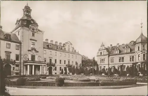 Bückeburg Fürstliches Schloss Außenansicht, Castle Postcard 1924