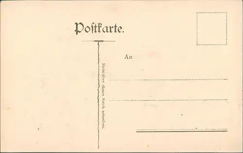 Ansichtskarte Arnstadt Strassen Partie am Fürstlichen Fürsten-Schloss 1910