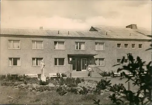 Ansichtskarte Bad Sulza Medizinisches Badehaus DDR Postkarte 1968/1965