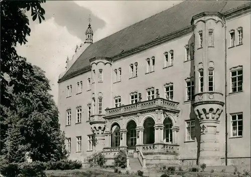 Boitzenburger Land Partie am Erholungsheim, DDR Postkarte 1966/1964