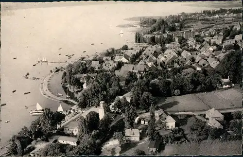 Ansichtskarte Steinhude-Wunstorf Luftaufnahme Luftbild 1957