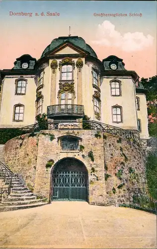 Dornburg-Camburg Großherzogliches Schloß des Großherzogs (Castle Postcard) 1910