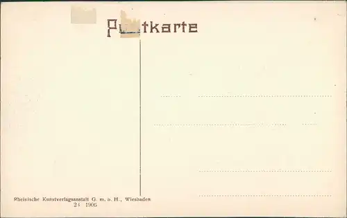 Ansichtskarte Karlsruhe Schloß Partie a.d. Schlosskirche Kirche 1910