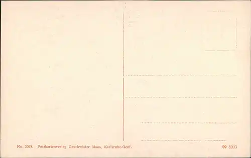 Ansichtskarte Karlsruhe Rathaus Partie mit Denkmal 1910