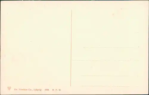 Ansichtskarte Baden-Baden Blick nach dem Merkur 1912