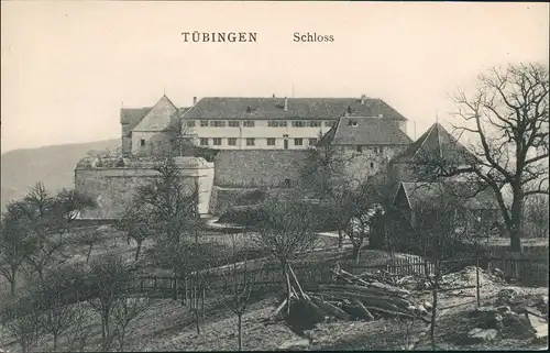 Ansichtskarte Tübingen Schloß 1912