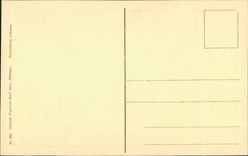 Ansichtskarte Reutlingen Partie am Gartentor 1909