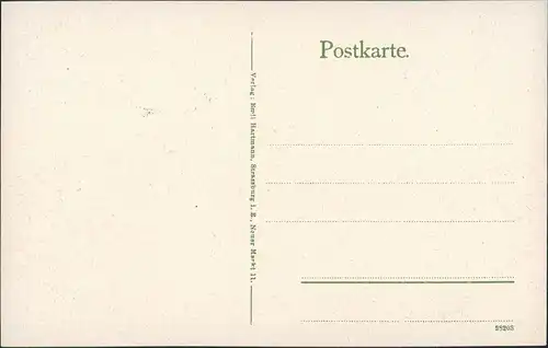 Ansichtskarte Breisach (Rhein) Stadt - Behelfsbrücke 1914