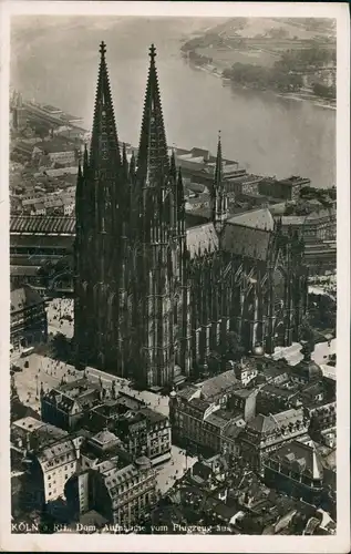 Ansichtskarte Köln Luftbild 1930