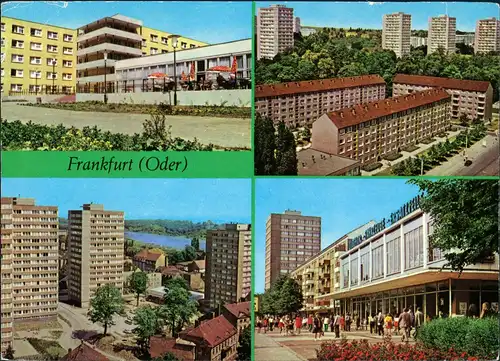 Frankfurt (Oder) Staatliches Ferienabendheim in der  Ziolkowski-Allee,   /1979