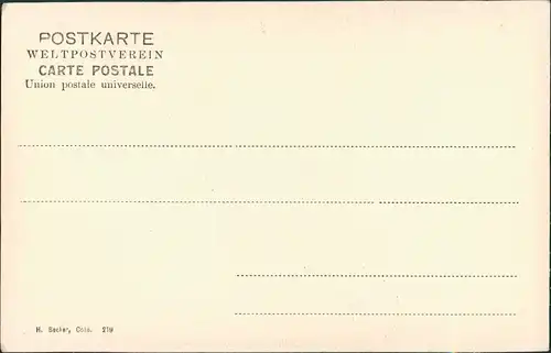 Ansichtskarte Köln Michaelkirche Strassen Partie Kirche (Church) 1900