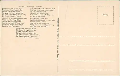 Ansichtskarte Bad Godesberg-Bonn "Aennchen" am Klavier 1932