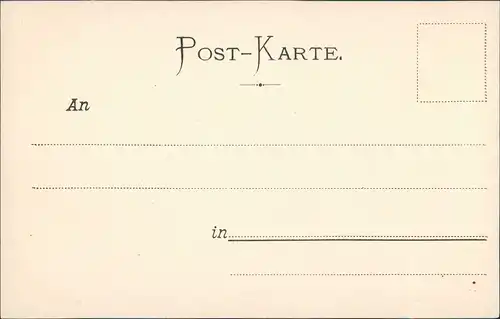 Ansichtskarte Karlsruhe Rathaus Rathausplatz (Town Hall Building) 1900