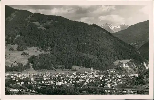 Ansichtskarte Landeck (Tirol) Stadtblick 1931