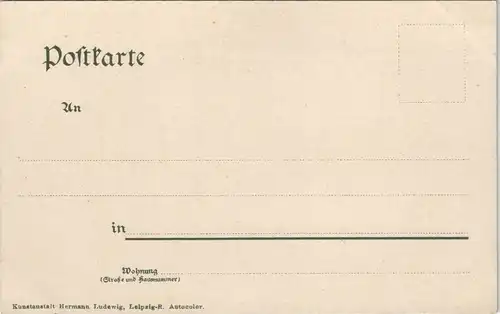 Litho AK Bad Homburg der Höhe Weisser Turm Königl. Schloss (Castle Tower) 1900