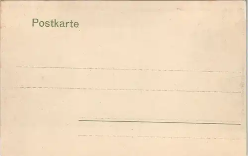 Waldenburg (Sachsen) Park Grünfeld Schlösschen Handkolorirte Künstlerkarte 1900