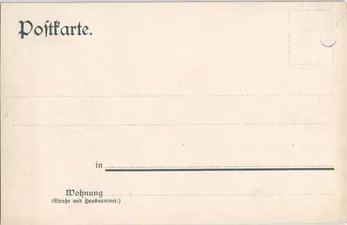 Ansichtskarte Gera Schloß Osterstein - Flusspartie 1908