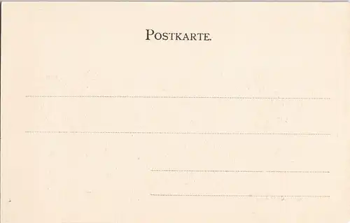 Ansichtskarte Elgersburg Schloss Elgersburg 1901 Passepartout