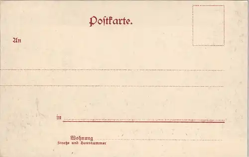 Ansichtskarte Idstein Schloss (Castle) Totalansicht 1902