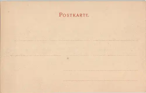 Koblenz Panorama-Ansicht mit großer Rhein Brücke Photoaquarell 1900