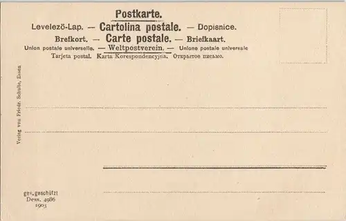 Ansichtskarte Essen (Ruhr) Postamt - Straße 1903