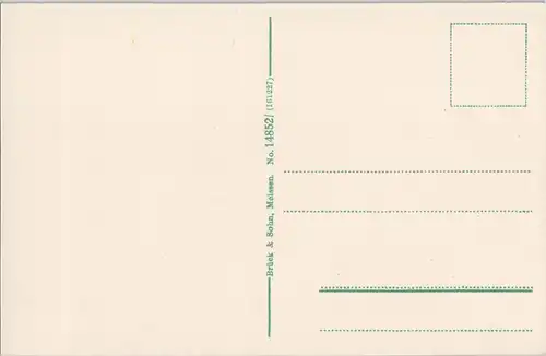 Ansichtskarte Friedeburg-Radeberg Totale 1912