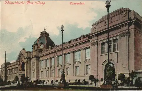 Düsseldorf Kunstpalast anlässlich der Düsseldorfer Ausstellung 1902