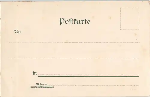 Litho AK Haidhausen-München Künstlerkarte Maximilianeum Stadt Panorama 1900