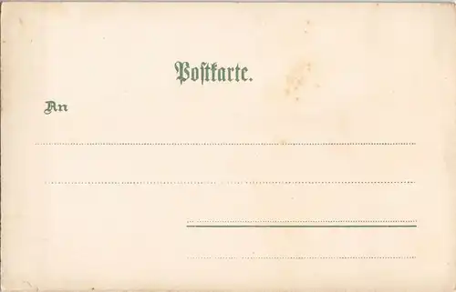 Ansichtskarte Frankfurt am Main Stadt, Segelboot - Künstlerkarte 1902