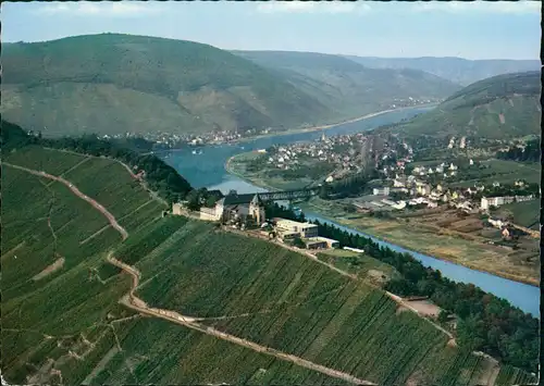 Ansichtskarte Bullay Luftbild 1965