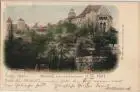 Ansichtskarte Nürnberg Nürnberger Burg - coloriert 1901
