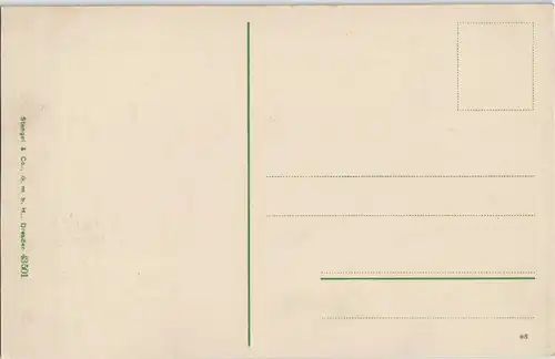 Ansichtskarte Bad Kissingen Straßen Partie mit Wandelhalle 1910