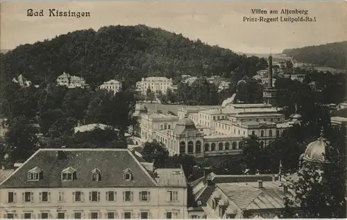 Bad Kissingen Villen am Altenberg Prinz-Regent Luitpold-Bad 1910