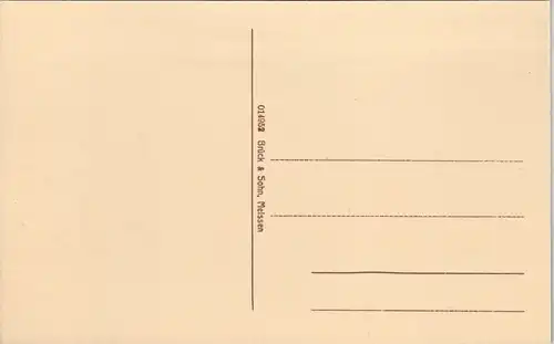 Ansichtskarte Kamenz Kamjenc Lessingschule (Neue Realschule) 1917