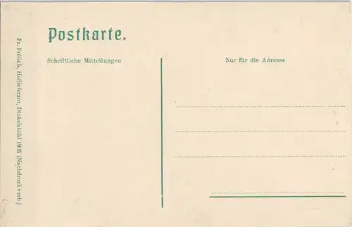 Ansichtskarte Dinkelsbühl Partie am Rothenburger Weiher 1905